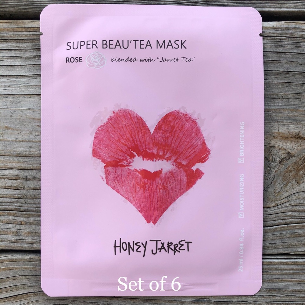 HONEY JARRET Super Beau’Tea Rose Mask Set